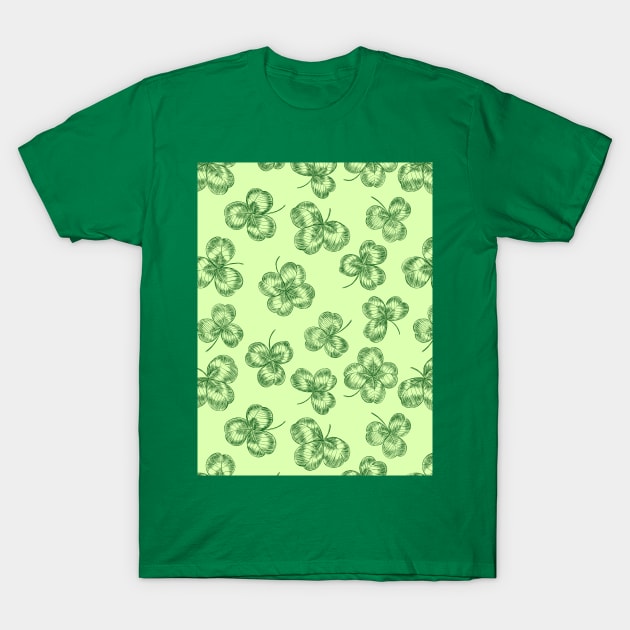 Clovers T-Shirt by katerinamk